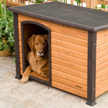 Precision Extreme Outback Log Cabin Dog House