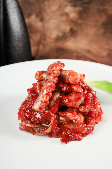 Seafood Seasoned Spicy Octopus Delicious