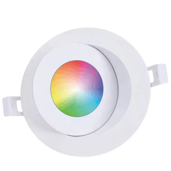 900lm WiFi RGBCW Color Gimbal Downlight with 5-Year Warranty
