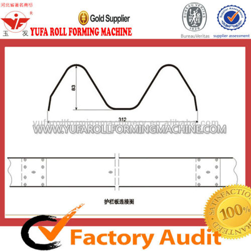 Famous Brand Highway Guardrail Roll Forming Machine