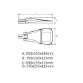 adjustable led street light aluminum housing