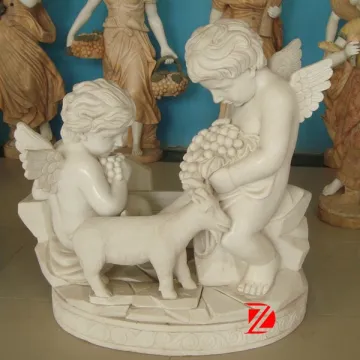 Male western angel figurine