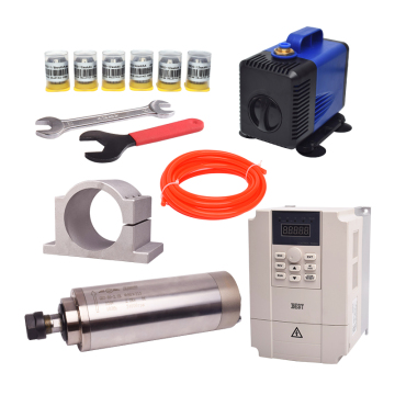 GDZ 2.2KW Water Cooled Spindle Set: The Ultimate CNC Router Kit with Best VFD Control and Motor