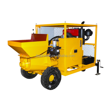 New Mini Concrete Pump Machine with Diesel Engine - Portable Concrete Pump Prices