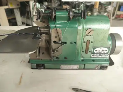 Popular American Brand Merrow MG-3D 3 Thread Shoulder Badge Machine