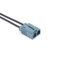 Conector feminino duplo fakra para código de cabo-b