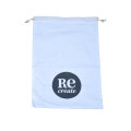 Eco-friendly Drawstring Cotton Bag with Printing