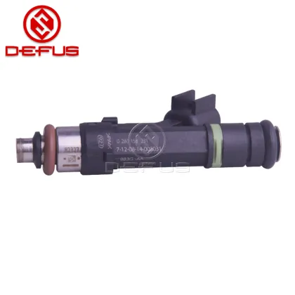 DEFUS auto parts fuel injector OEM 0280158231 for Ranger 2.5 Flex auto engine systems injector nozzle
