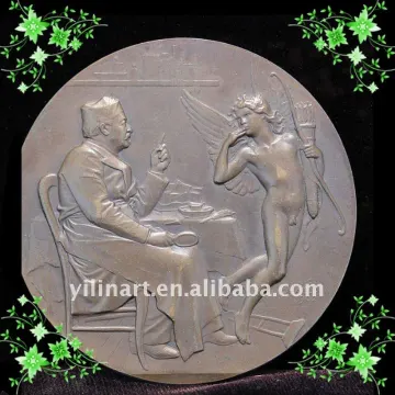 brass relief sculpture casting YL-K042