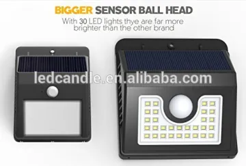 low price high quality powered solar sensor make up mirror with led light