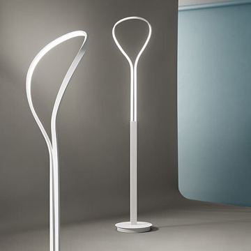 Modern Corner Floor Lamps with Table Standing Light: Home Decoration Bedroom Remote Control Dimmable LED