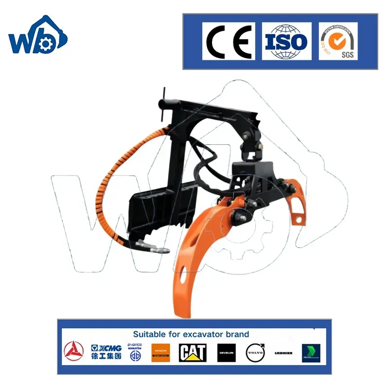 Heavy Log Lifting Grapple for Gehl V400 Skid Steer