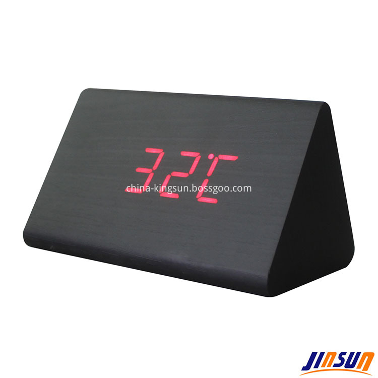 Wood Led Clock 301 12