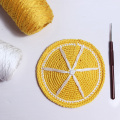 Fashion handmade Fruit ​crocheted cup mat home decoration