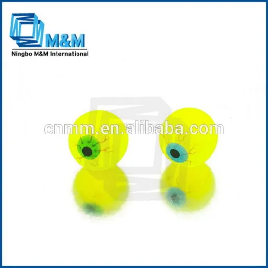 Luminous Eye Shaped Bouncing Ball Clear Bouncing Ball