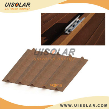 aluminum solar roof mounting clamps for solar project