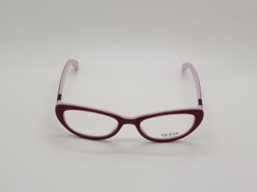 Wine On Opal Purple Acetate Full-rim Eyeglasses Branded Optical Frames Guess Gu2298 Ro