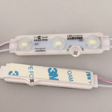 High Brightness 12V 3 LED Module 1.5W with Lens - SMD 5730 LED Module