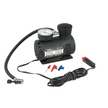 1 PC DC 12V 100W Vehicle Air Compressor Pump Durable Portable Tire Inflator With Air Tire Meter Car Wheel Tyre Tire Inflator