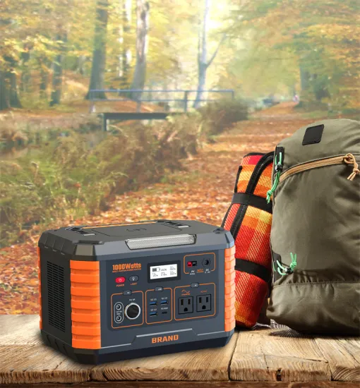 Portable Backup Solar Power Station (no solar panel) 1036wh with a 110V Pure Sine Wave AC Outlet and Quick Charge USB Type-C