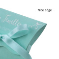 Creative Design Turquoise Customated Paper Box