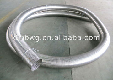 Stainless steel telescopic pipe size in DN20 to DN385