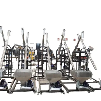 Plastic Powder material  flakes   feeding machine stainless steel  Screw Loader