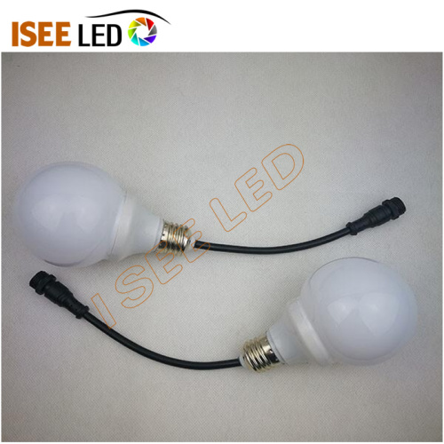 Éclairage LED de bulbe LED de couverture laiteuse DMX512