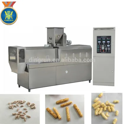 energy saving corn chips snack food machine
