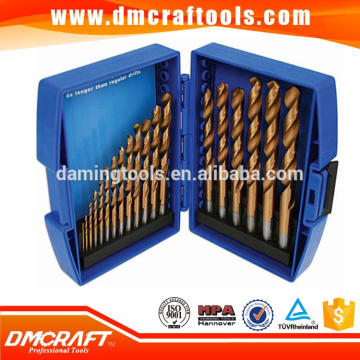 19 PC HSS TITANIUM COATED DRILL BIT SET 1 - 10MM