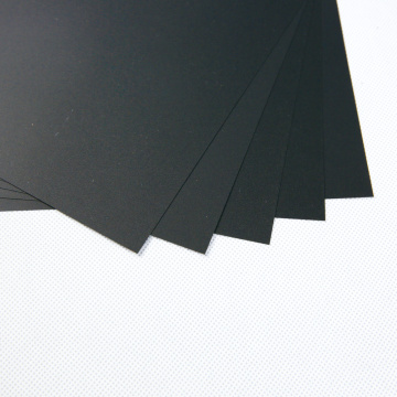 Folhas de espelho de plástico de PVC filme preto brilhante barato