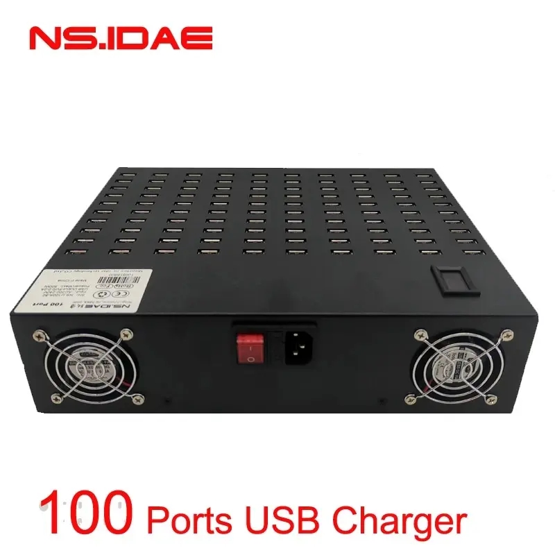 100-Port USB Multi-Port Mobile Phone Charger