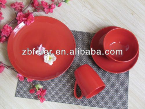 16pc cheap restaurant dinnerware