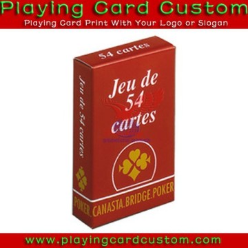 custom promotion playing card