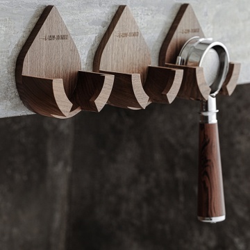 High Quality Custom Coffee Accessories - MHW-3BOMBER Droplet Portafilter Stand Holder