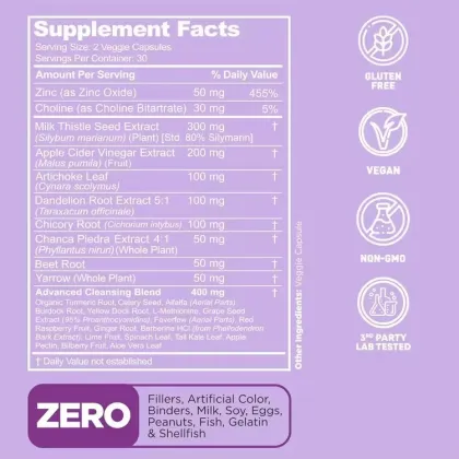 OEM Liver Detox Capsules Liver Detox Cleanse Supplement