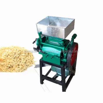 Oat Flakes Making Machine | Coffee Bean Barley Wheat Pressing Equipment