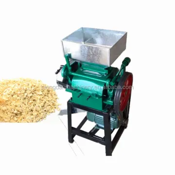 Oat Flakes Making Machine | Coffee Bean Barley Wheat Pressing Equipment