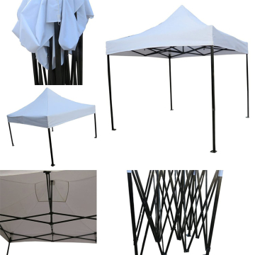 Weiß 10x10ft Pavillon Frame Nur Markise Stahlzelt