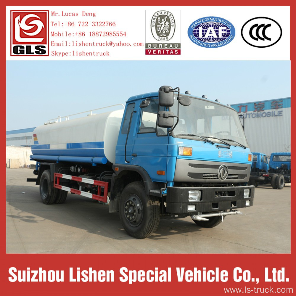 Dongfeng Water Transport Truck Capacity 7 M3