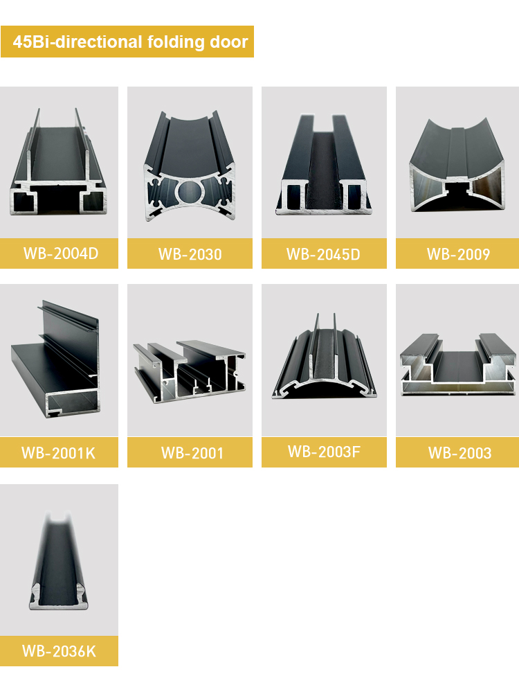 Slim Profile Bifold Doors And Windows: Aluminum Profiles For Interior ...