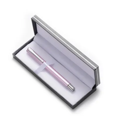 Black Carbon Pen with Matching Box - Business Gift Package