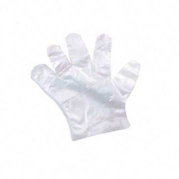 In Stock Plastic Transparent Gloves