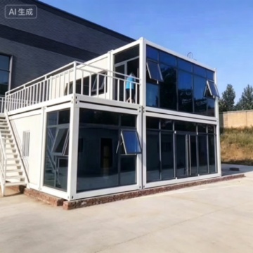 Durable Prefabricated Folding House for Flexible Use