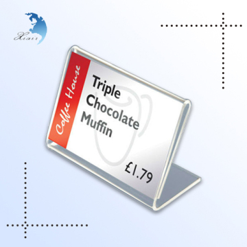 High quality polished logo acrylic photo frame