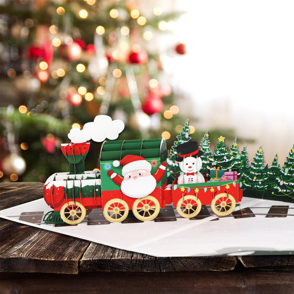 Festive pop up cards