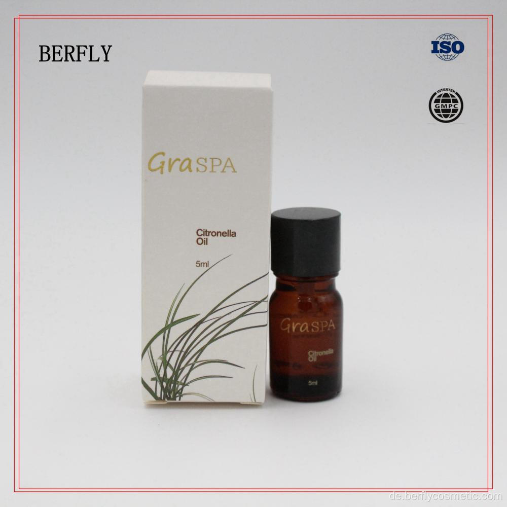 Hautpflege 5ml reines ätherisches Citronella-Massageöl