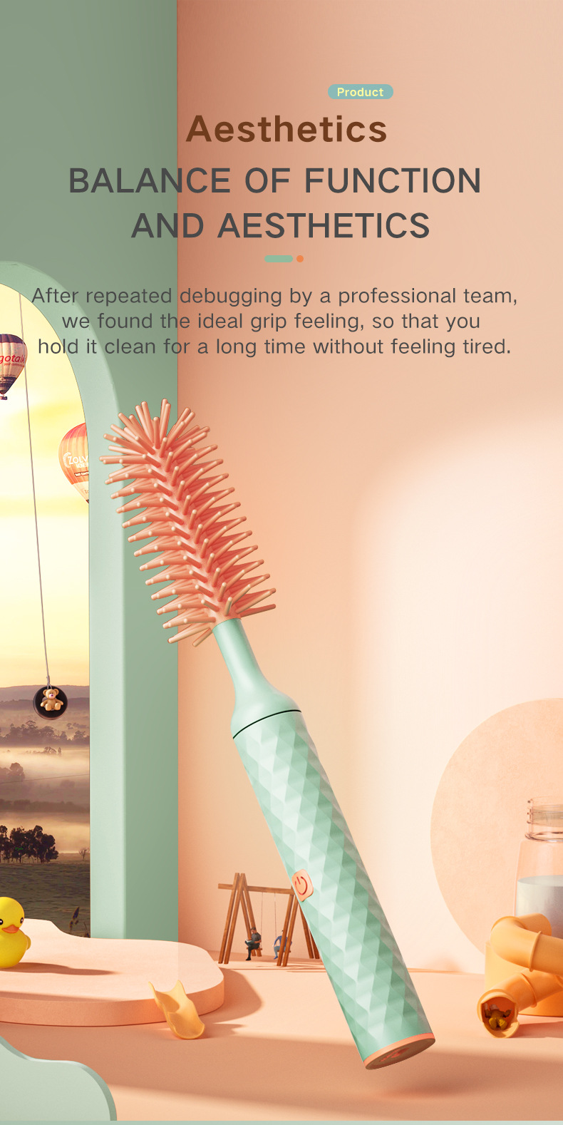 silicone bottle brush MFZ-BB005