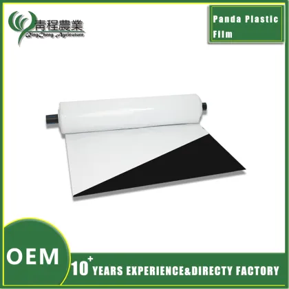 Black and White Plastic Film