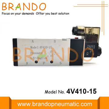 4V410-15 Airtac Type Pneumatic Solenoid Valve 5/2 Way